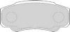 ABEX AVR125 Brake Pad Set, disc brake
